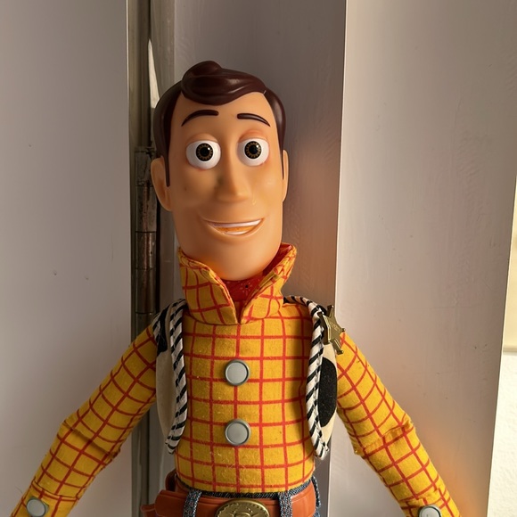 Woody From Toy Story Talking Pull String Plush - Works - Picture 5 of 7